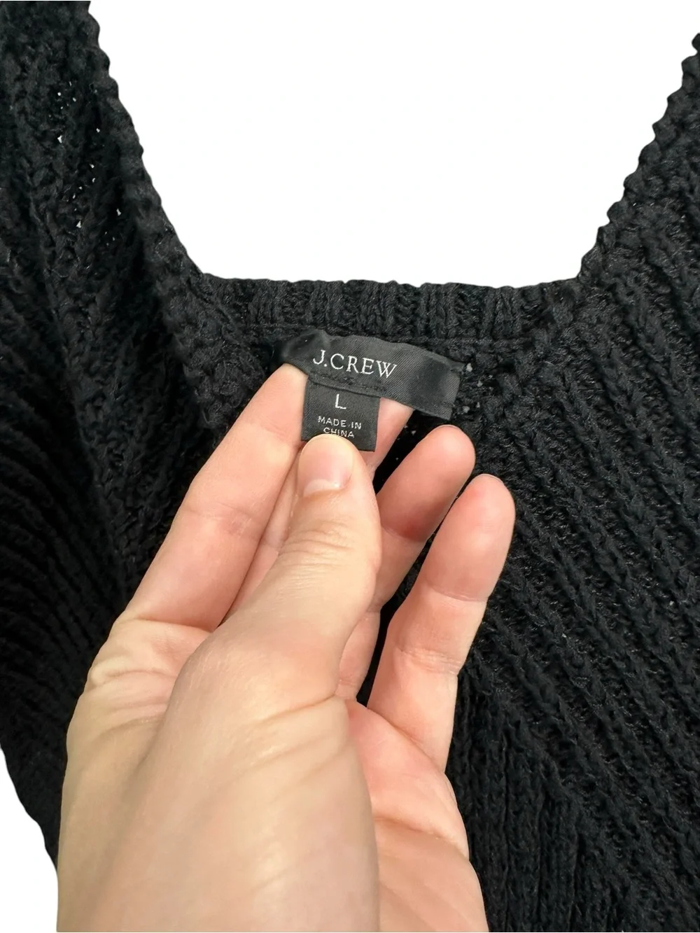 J. Crew Cropped V-neck sweater-tank